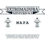 Extremadura Misteriosa - Mapa Interactivo (Motion Graphic). Motion Graphics, Animation, Education, Infographics, Vector Illustration, Icon Design, Pictogram Design, and 2D Animation project by Álvaro R.G. - 11.30.2018