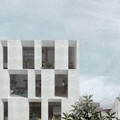 Diseño de edificio en Barranco, Lima. Un proyecto de Ilustración tradicional y Arquitectura de Andrea Zavala Torres - 02.12.2018