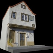 Oldest House - Lisboa (Portugal). 3D, and Architecture project by Manuel Muñoz - 12.14.2018