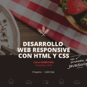 Mi Proyecto del curso: Introducción al Desarrollo Web Responsive con HTML y CSS. Web Development project by Antonio Arias - 12.16.2018