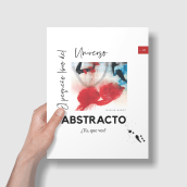 Libro de arte Abstracto " El pequeño libro del Universo Abstracto". Ilustração tradicional, Artes plásticas, Criatividade, e Desenho artístico projeto de Marián Muñoz - 28.12.2018
