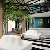 HOTEL BARCELÓ IMAGINE. Un proyecto de 3D, Arquitectura, Arquitectura interior y Diseño de interiores de Sonia Esteban Torrente - 28.12.2018