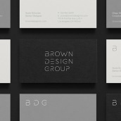 Brown Design Group. Design, Arquitetura, Br, ing e Identidade, Design de interiores, Web Design, Desenvolvimento Web, e Design de logotipo projeto de Sonia Castillo - 21.01.2019