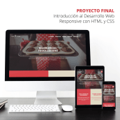 Mi Proyecto del curso: Introducción al Desarrollo Web Responsive con HTML y CSS. Graphic Design, and Web Development project by Goosetave Tave - 01.23.2019