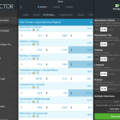 BETVICTOR Sports Pages. Web Design, and Web Development project by Tommaso Villa - 01.29.2019