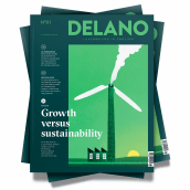 Ilustración de cubierta para Delano Magazine . Ilustração tradicional, Desenho, e Concept Art projeto de Davide Abbati - 06.02.2019