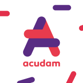 Acudam Branding. Un proyecto de Diseño, Dirección de arte, Br, ing e Identidad, Diseño gráfico y Diseño de logotipos de Tresa Carné Torrent - 07.02.2019