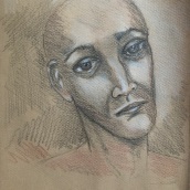 Lápices. Desenho a lápis, Desenho e Ilustração de retrato projeto de Ángel De Miguel - 10.02.2019