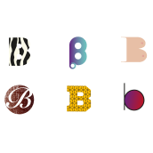 Nuevo proyectoColección logo ::: B :::. Design, Graphic Design, T, pograph, Icon Design, and Logo Design project by Veronica Sanchez - 02.11.2019