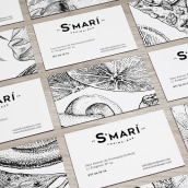 S´Marí. Traditional illustration, Br, ing, Identit, and Graphic Design project by Amets Muruzabal - 05.15.2017