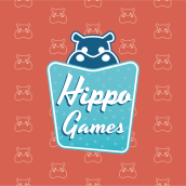Hippo Games - Estudio de Videojuegos. Br, ing e Identidade, Design de jogos, Design de logotipo, e Videogames projeto de Pau Borrell Egea - 14.02.2019
