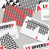 Identidad corporativa · La Inversa. Design, Br, ing e Identidade, e Design gráfico projeto de Mariona López Bosch - 14.02.2019
