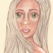 Mi Proyecto del curso: Ilustración con pastel y lápices de colores. Ilustração tradicional e Ilustração de retrato projeto de Andrea G. Morales - 16.01.2019