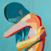 Illustration. Body studies. Een project van Traditionele illustratie, Schilderij y Aquarelschilderen van Rocio Montoya - 25.02.2019