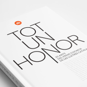 Tot un Honor. Editorial Design, and Graphic Design project by Ricardo Cortez - 03.14.2019