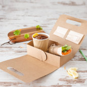 Cajas para street food. Design, and Packaging project by SelfPackaging - 03.14.2019