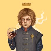 Tyrion Lannister . Ilustração digital e Ilustração de retrato projeto de Juan Ruiz - 16.03.2019