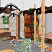 Restaurante centro historico Cartagena. Un proyecto de Arquitectura de Victor Santiago Torres Martinez - 20.03.2019