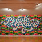 Exposición : Wall Drawings, ÍCÔNES URBAINES . Un projet de Design , Lettering , et Conception d'affiches de Elliot Tupac - 25.03.2019