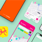App Bike Sharing - Tembici / Bike Itaú. Un proyecto de UX / UI y Diseño mobile de Diogo Kpelo - 01.04.2019
