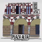 Plaza Alta . Traditional illustration, Graphic Design, and Digital Illustration project by Pablo Fernandez Diez - 04.03.2019