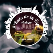 Cartel y rutero para la Ruta de la Tapa de Andújar. Photograph, and Graphic Design project by Mari Paz Rodríguez Sánchez - 03.01.2019
