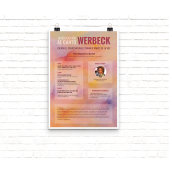 Poster para Introducción al canto Werbeck. Un proyecto de Diseño gráfico y Diseño de carteles de Alfredo Moya - 11.04.2019