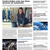 Prácticas del curso "Cómo elegir tipografías": periódico.. Tipografia projeto de Macarena Delgado - 23.04.2019