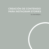 Mi Proyecto del curso: Creación y edición de contenido para Instagram Stories. Un proyecto de Creatividad de Ana Rueda Joya - 24.04.2019