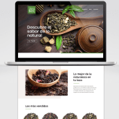 Diseño y desarrollo web tienda de té. Br, ing, Identit, Graphic Design, and Web Design project by Adriana Gallegos - 07.15.2018
