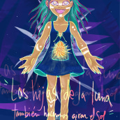 Hijas de la Luna. Ilustração tradicional, Criatividade, Desenho e Ilustração digital projeto de Andrea Angelina - 06.03.2019
