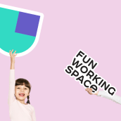 Nidu Fun Working Space. Een project van  Br e ing en identiteit van Mumu El Branding Love - 29.04.2019
