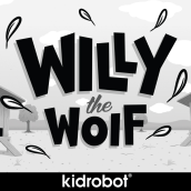 Willy the Wolf. Design, Art Direction, Br, ing, Identit, Character Design, Graphic Design, Packaging, Product Design, Sculpture, To, Design, Vector Illustration, Creativit, and Digital Illustration project by Shiffa McNasty - 05.08.2019