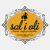 Branding Sal i Oli Restaurante. Design editorial, e Design gráfico projeto de Carlos Martínez - 16.11.2015