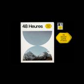 48 Heures - Brand Identity. Un proyecto de Diseño, Br, ing e Identidad y Diseño gráfico de Saúl Osuna - 17.05.2019