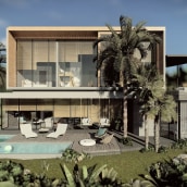 Casas de Playa JSARQ. Un proyecto de 3D, Arquitectura, Arquitectura interior, Modelado 3D y Arquitectura digital de Douglas Muñoz - 01.11.2018