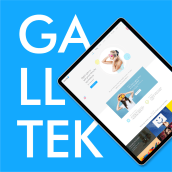 Galltek, Creative Agency. Br, ing e Identidade, e Web Design projeto de Hector Otero Cruz - 17.04.2018
