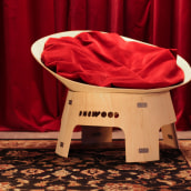 ONEWOOD Chair. Design, Design e fabricação de móveis, Design industrial, e Design de produtos projeto de Ferran Guimerà - 03.06.2013