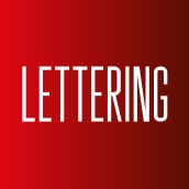 Lettering. Design, e Lettering projeto de Adrián Pérez Rivera - 20.06.2018