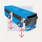 Consejos de seguridad autobús. Un proyecto de Diseño, Diseño editorial, Diseño gráfico, Ilustración vectorial y Diseño de iconos de Roger Pla Ramos - 25.03.2010