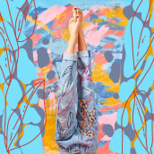 Pantalones bordados. Creativit, and Embroider project by Trini Guzmán (holaleon) - 06.07.2019