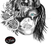 Mi Proyecto del curso: Diseño e ilustración digital de tatuajes con Procreate. Graphic Design project by Enrique Machuca - 06.16.2019