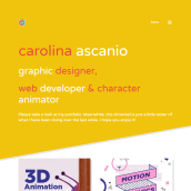 Mi Proyecto del curso: Creación de una web profesional con WordPress. Un proyecto de Diseño Web y Desarrollo Web de Carolina Ascanio - 10.02.2019