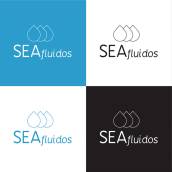 identidad gráfica para SEA fluidos. Br, ing, Identit, Graphic Design, and Logo Design project by pau camps castilla - 06.21.2019