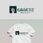 Kawactus. Criatividade, e Design de logotipo projeto de Jonathan Herrera - 24.06.2019