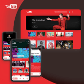 Re-diseño Digital YouTube. Un proyecto de Diseño, UX / UI, Diseño Web, Creatividad y CSS de Borja Alday - 30.06.2019