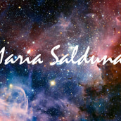 Galaxias y Constelaciones. Ilustração tradicional projeto de maria salduna - 01.07.2019
