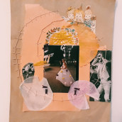 Mi Proyecto del curso: Técnicas de bordado experimental sobre papel. Embroider project by María Fernanda Filippi Reyes - 07.03.2019