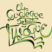 Mi Proyecto del curso: Los secretos dorados del lettering. Lettering project by vmpelcastre - 07.04.2019