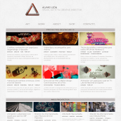 ÁLVARO LEÓN. Art Direction, Graphic Design, Web Design, and Creativit project by CSIMÉTRICA - 07.08.2019